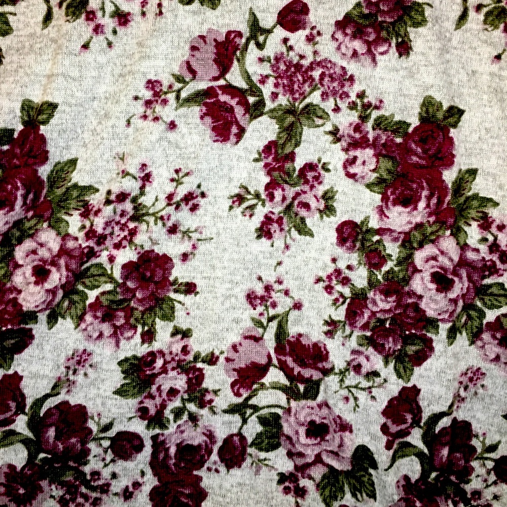 Floral Print Long Sleeve